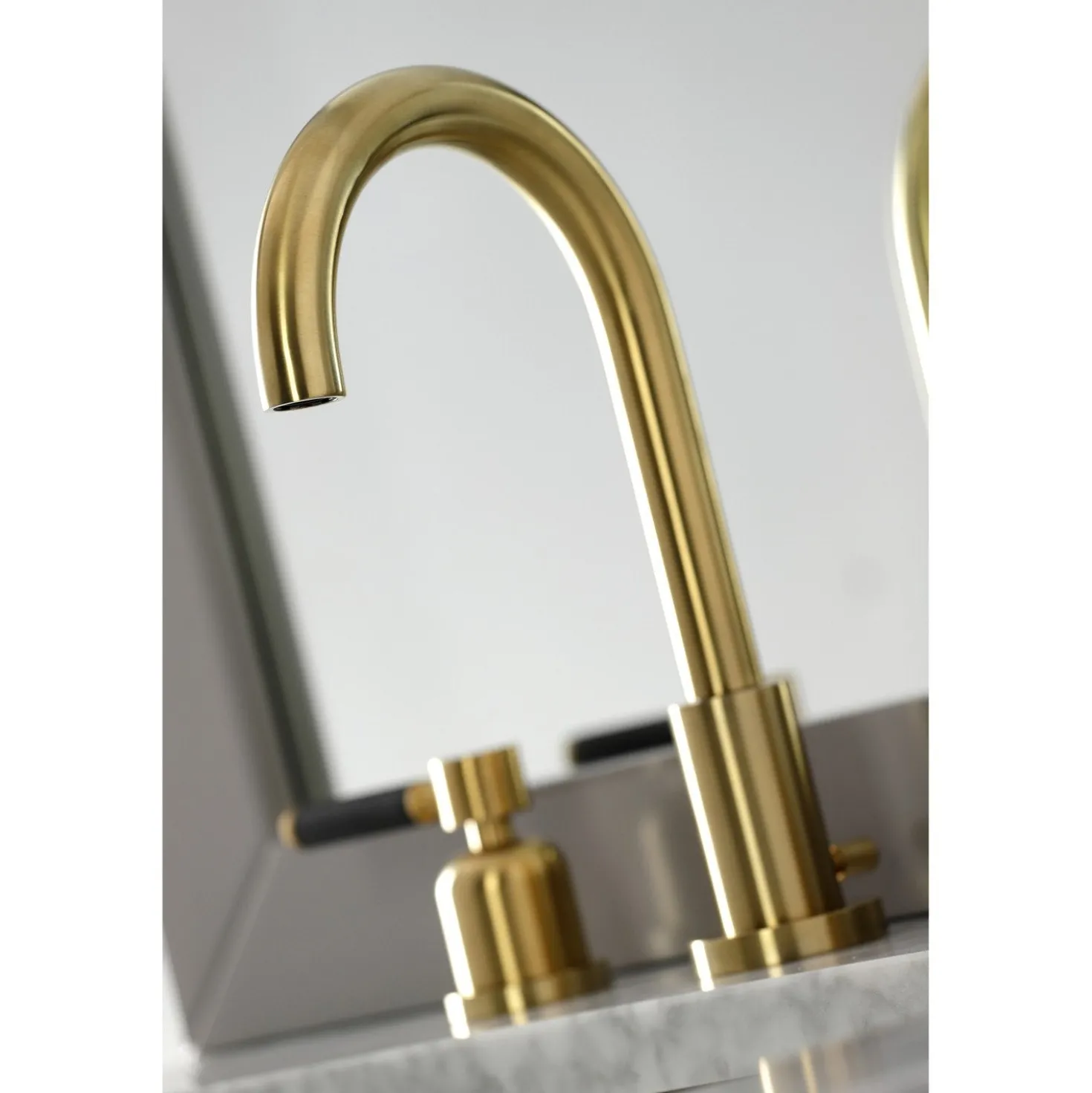Kingston Brass Fauceture Kaiser Widespread Bathroom Faucet