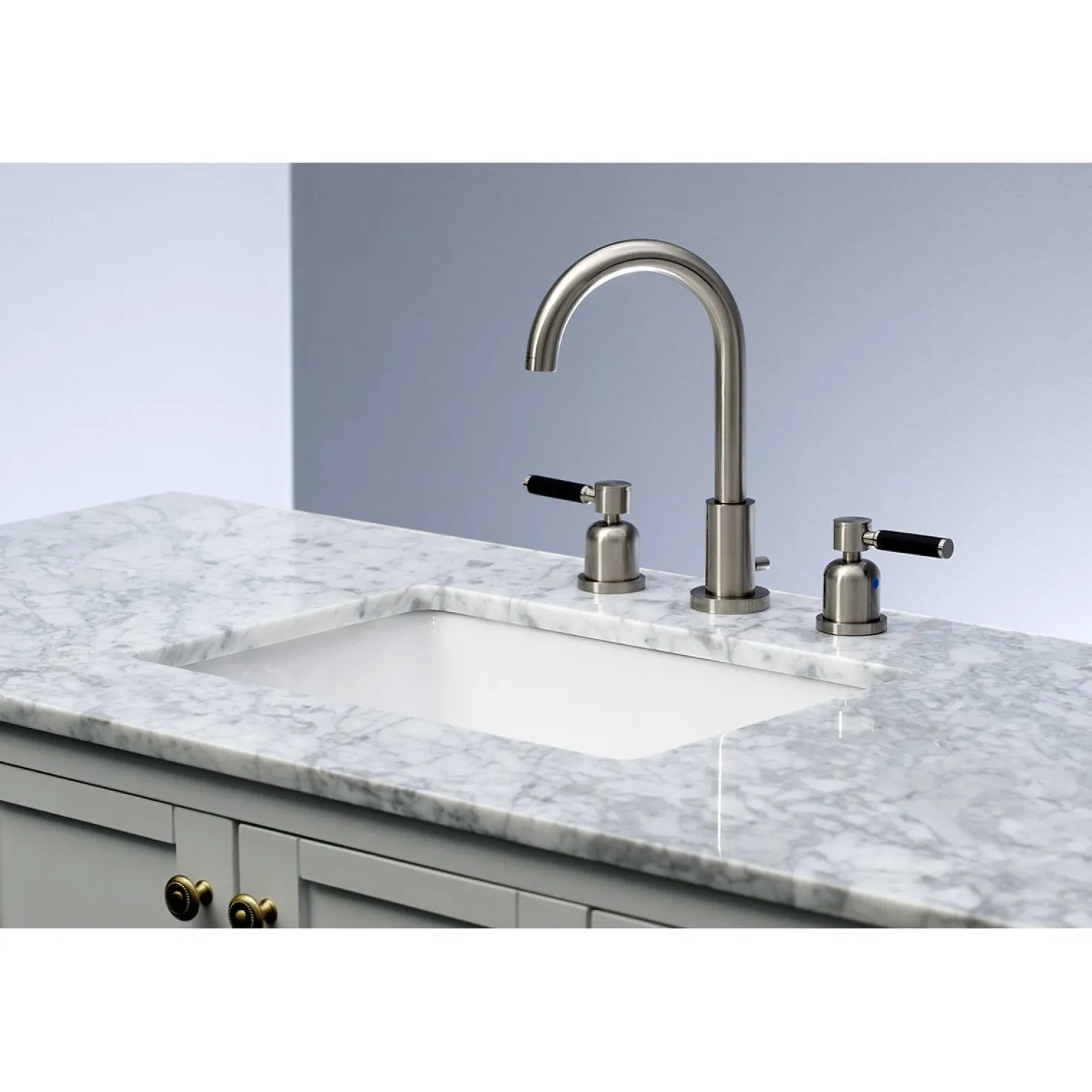 Kingston Brass Fauceture Kaiser Widespread Bathroom Faucet