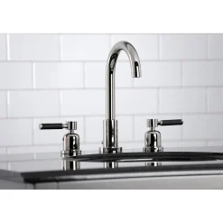 Kingston Brass Fauceture Kaiser Widespread Bathroom Faucet