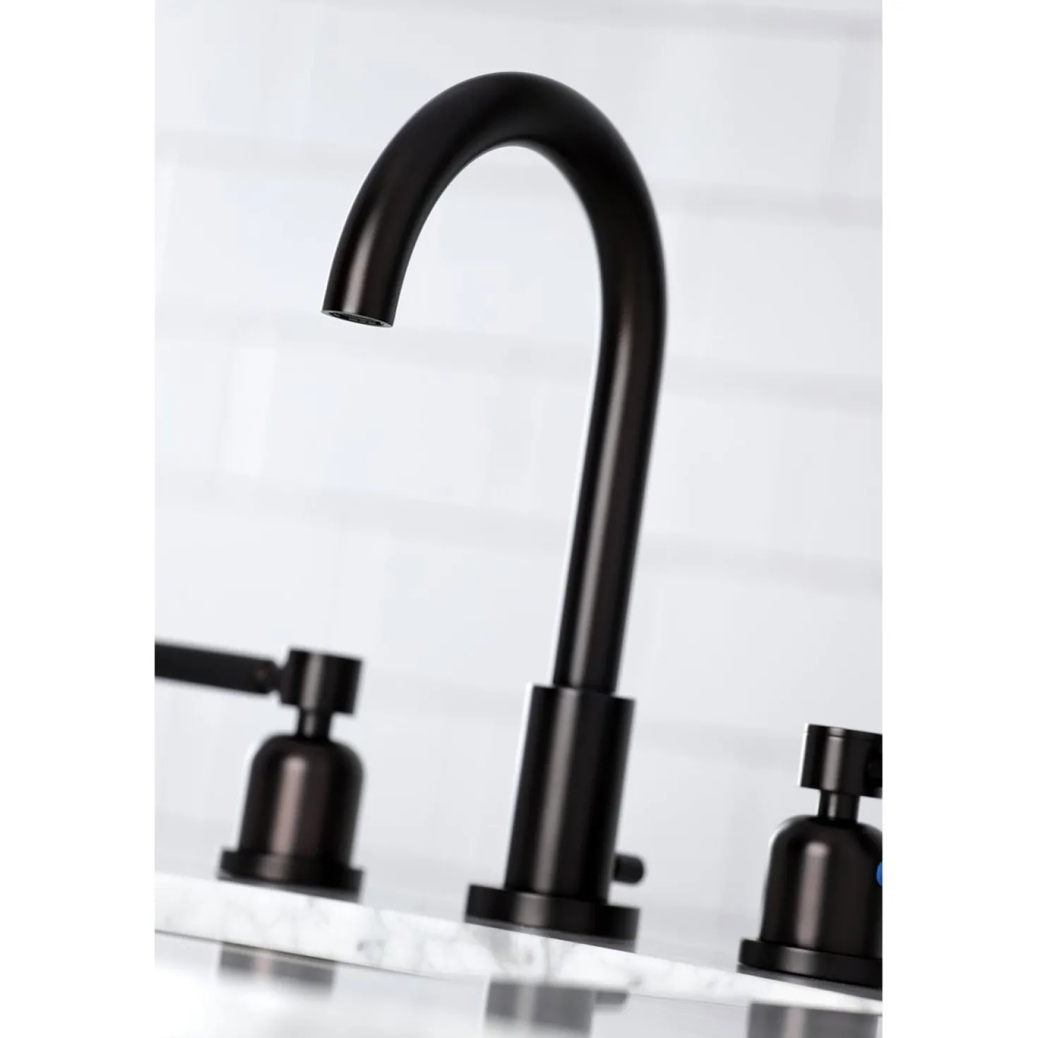 Kingston Brass Fauceture Kaiser Widespread Bathroom Faucet