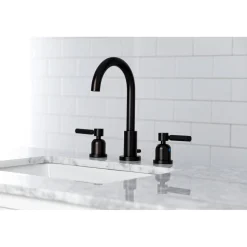 Kingston Brass Fauceture Kaiser Widespread Bathroom Faucet