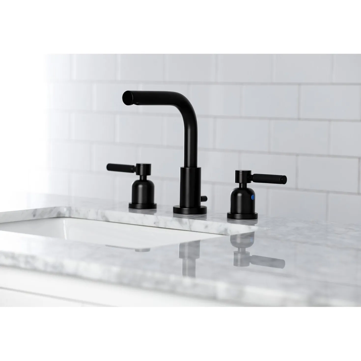 Kingston Brass Fauceture Kaiser 8-Inch Widespread Bathroom Faucet