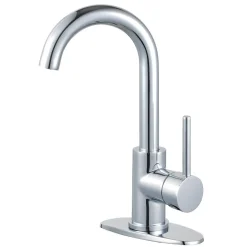 Kingston Brass Fauceture LS843XDL-P Concord Single-Handle Bathroom Faucet with Push Pop-Up
