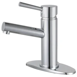 Kingston Brass Fauceture LS842XDL-P Concord Single-Handle Bathroom Faucet with Push Pop-Up