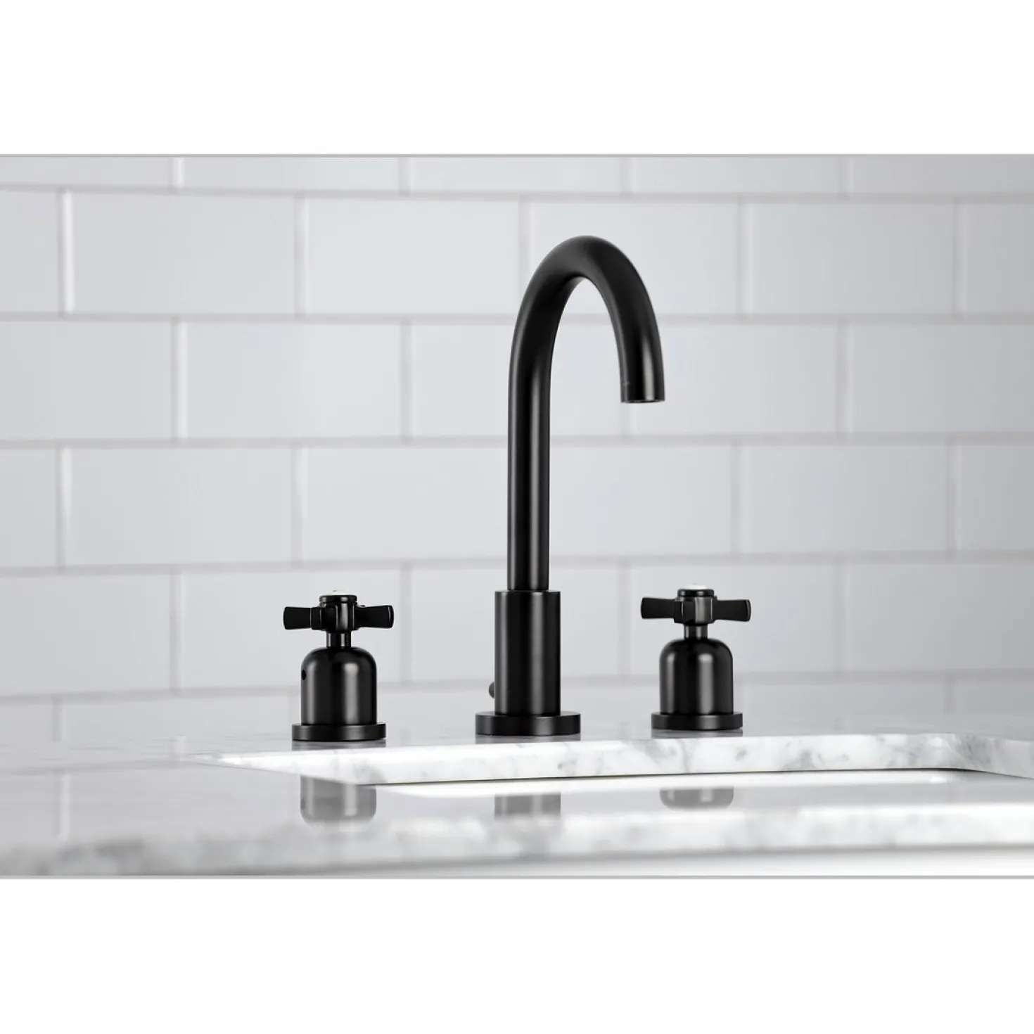 Kingston Brass Fauceture Millennium Widespread Bathroom Faucet