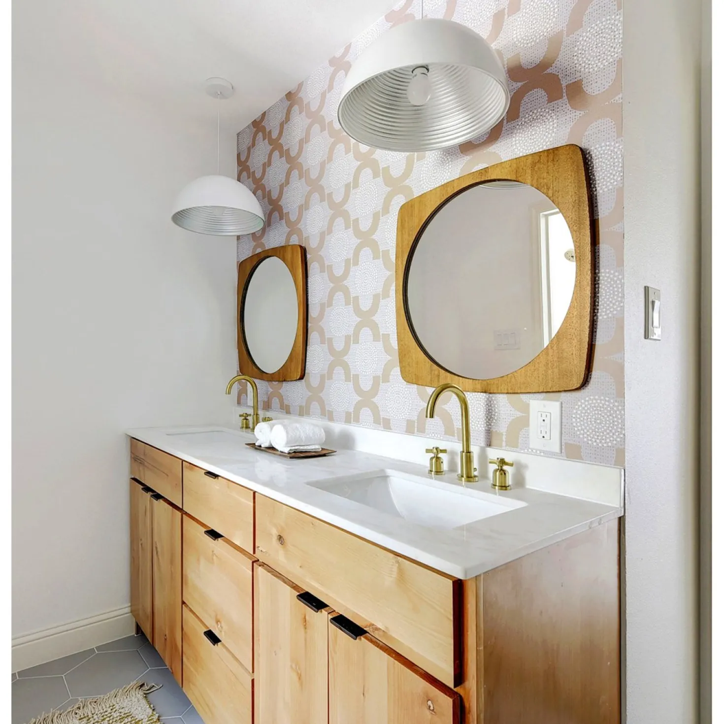 Kingston Brass Fauceture Millennium Widespread Bathroom Faucet