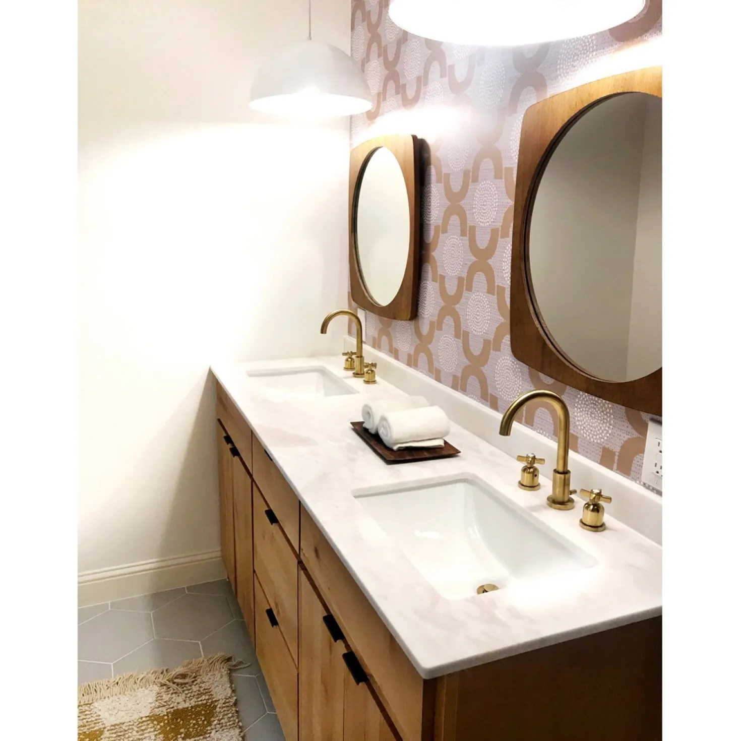 Kingston Brass Fauceture Millennium Widespread Bathroom Faucet