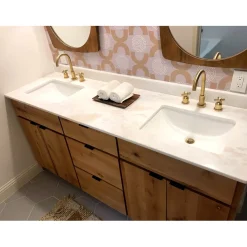 Kingston Brass Fauceture Millennium Widespread Bathroom Faucet