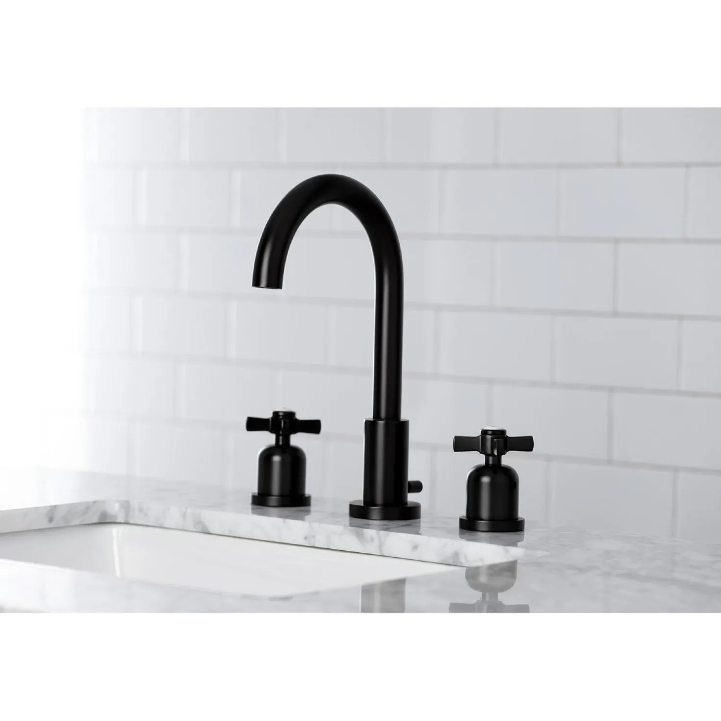 Kingston Brass Fauceture Millennium Widespread Bathroom Faucet