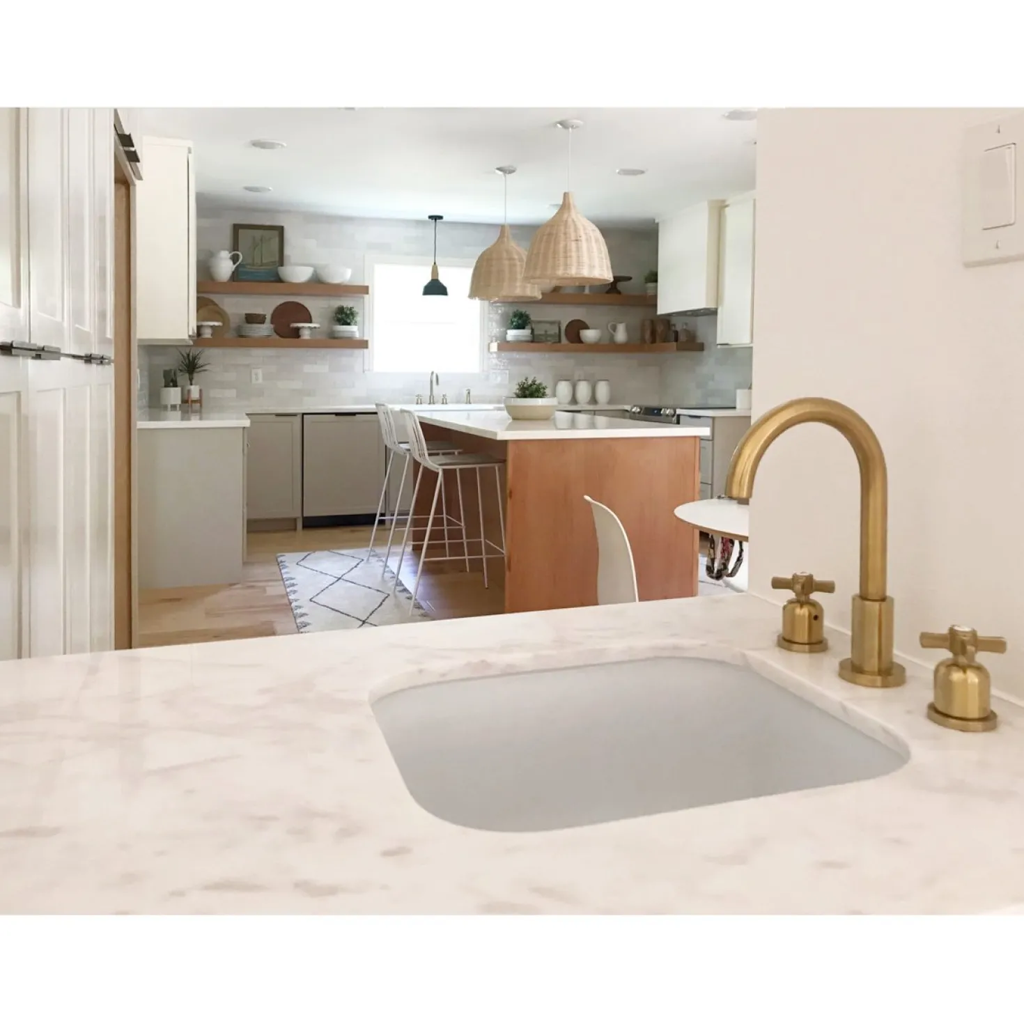 Kingston Brass Fauceture Millennium Widespread Bathroom Faucet