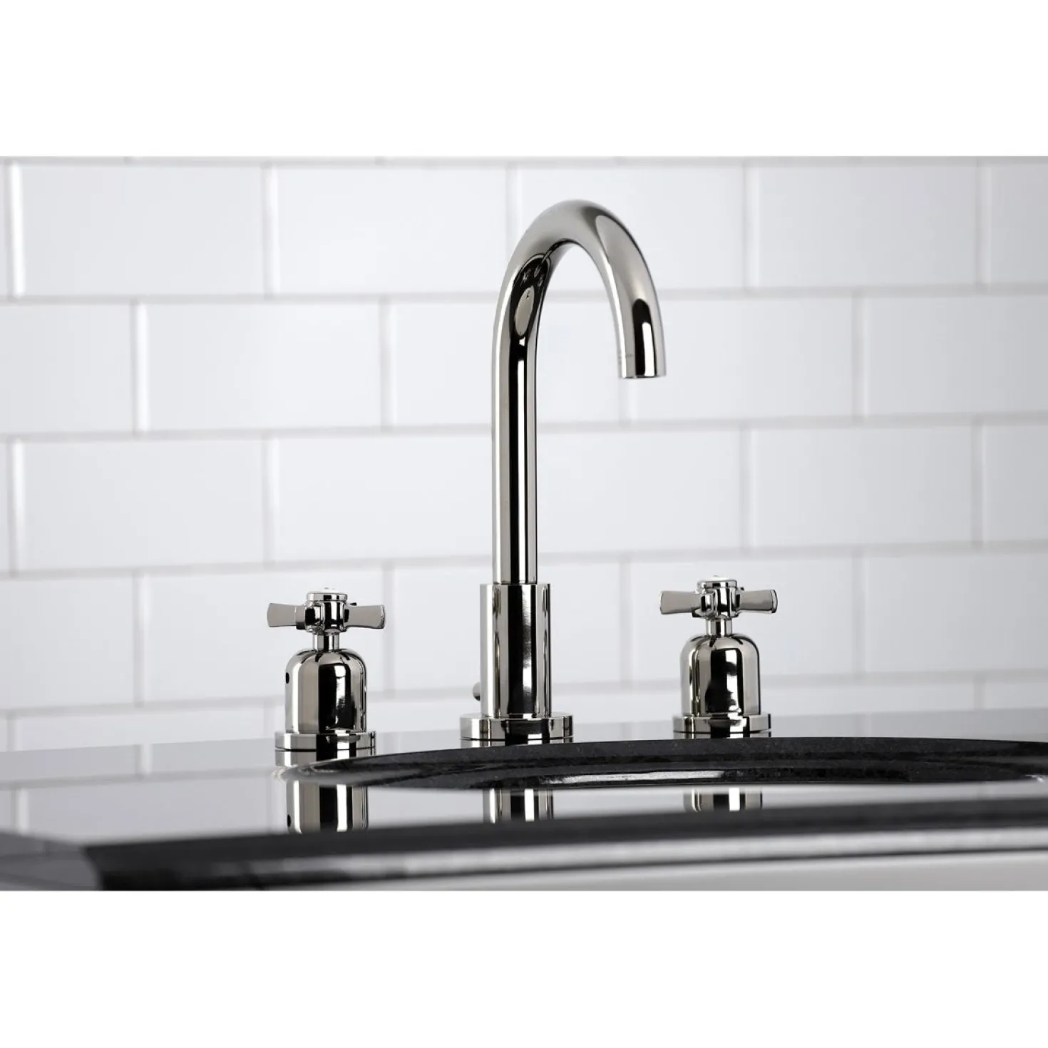 Kingston Brass Fauceture Millennium Widespread Bathroom Faucet