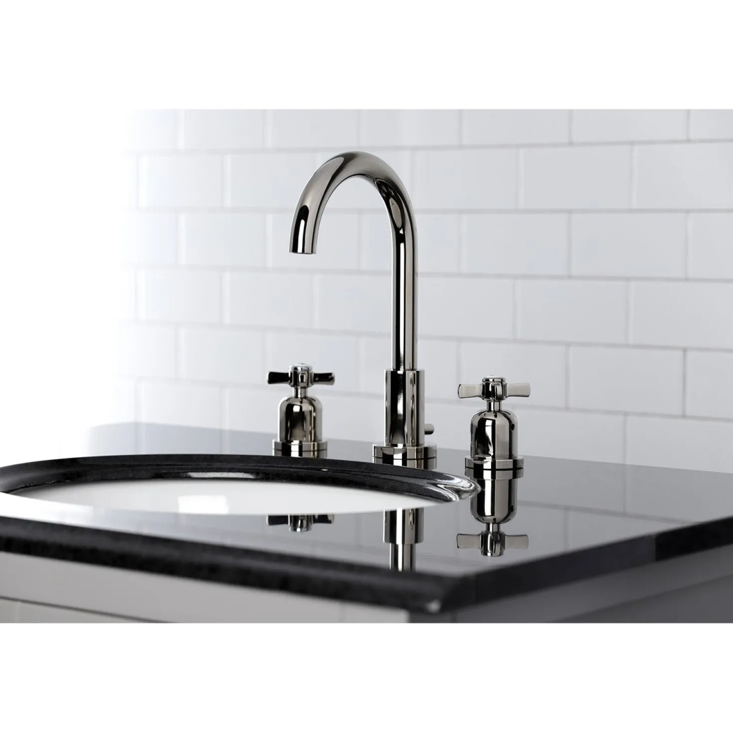 Kingston Brass Fauceture Millennium Widespread Bathroom Faucet