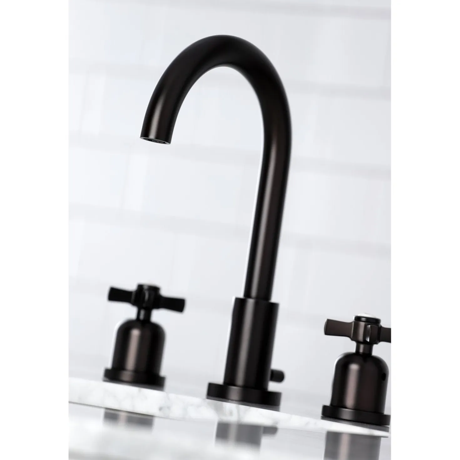 Kingston Brass Fauceture Millennium Widespread Bathroom Faucet