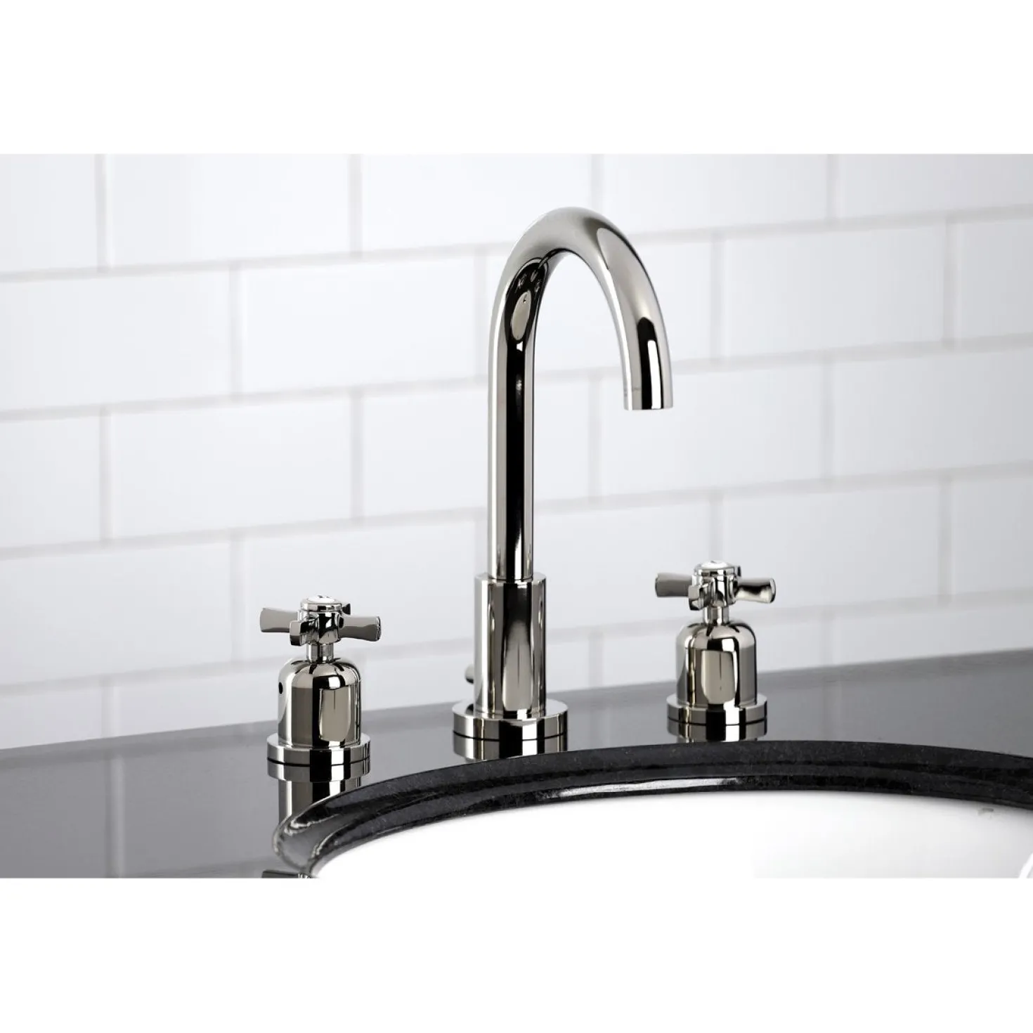 Kingston Brass Fauceture Millennium Widespread Bathroom Faucet