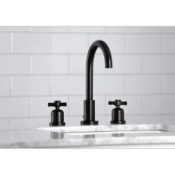 Kingston Brass Fauceture Millennium Widespread Bathroom Faucet