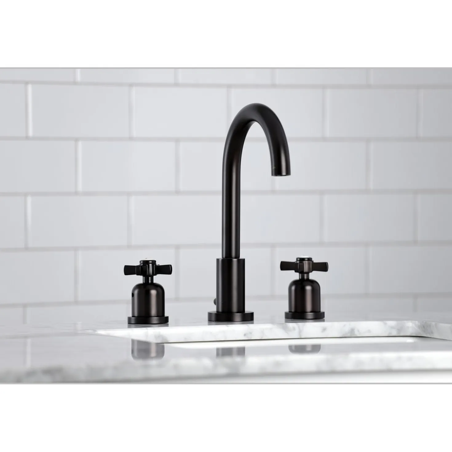 Kingston Brass Fauceture Millennium Widespread Bathroom Faucet
