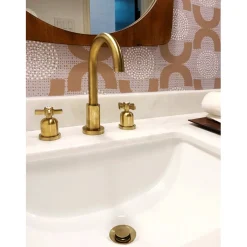 Kingston Brass Fauceture Millennium Widespread Bathroom Faucet