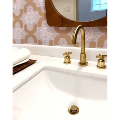Kingston Brass Fauceture Millennium Widespread Bathroom Faucet
