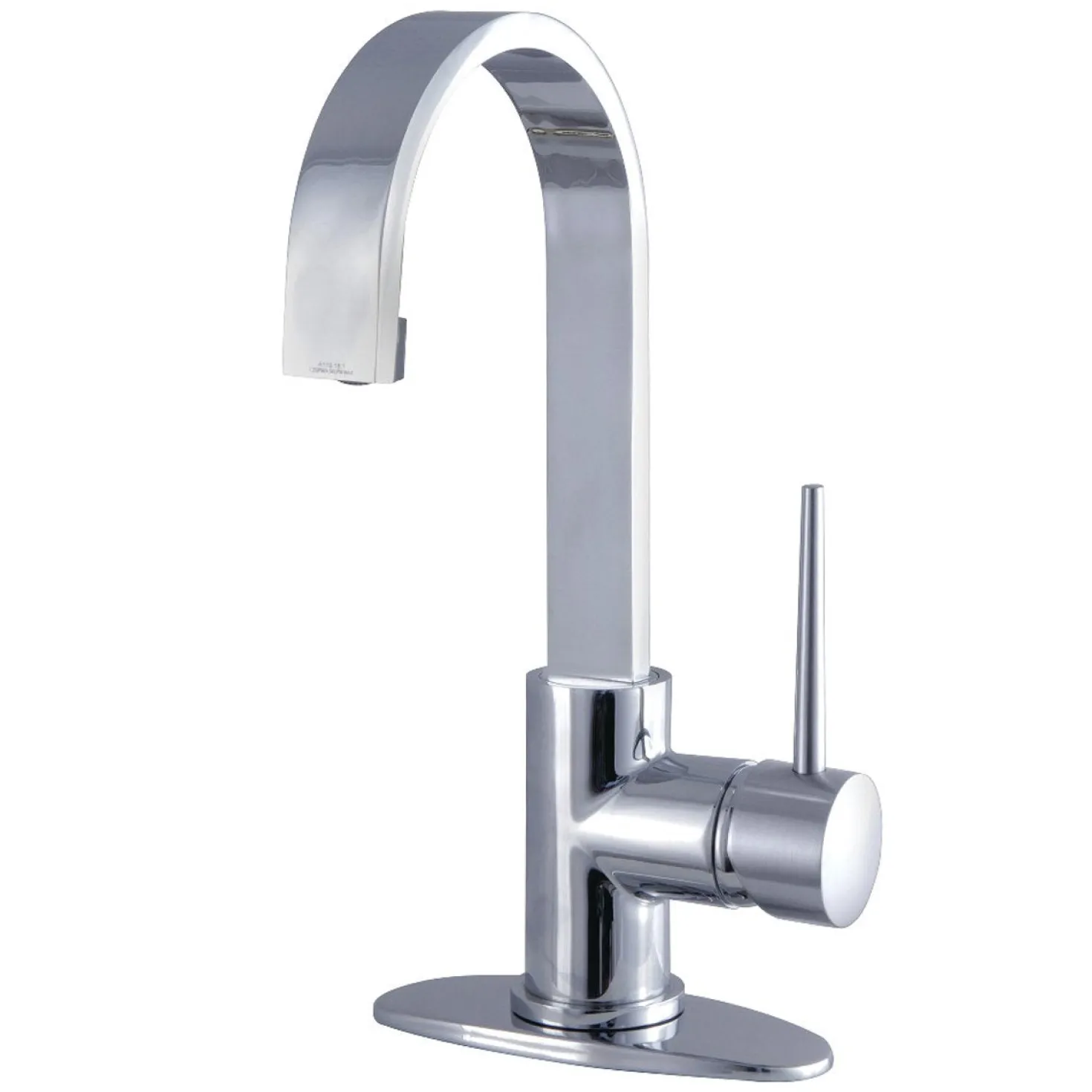 Kingston Brass Fauceture New York Single-Handle Bathroom Faucet Drain
