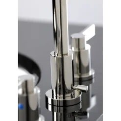 Kingston Brass Fauceture NuvoFusion 8-Inch Widespread Bathroom Faucet
