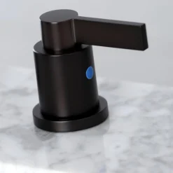 Kingston Brass Fauceture NuvoFusion 8-Inch Widespread Bathroom Faucet