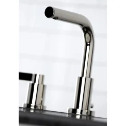 Kingston Brass Fauceture NuvoFusion 8-Inch Widespread Bathroom Faucet