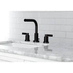 Kingston Brass Fauceture NuvoFusion 8-Inch Widespread Bathroom Faucet