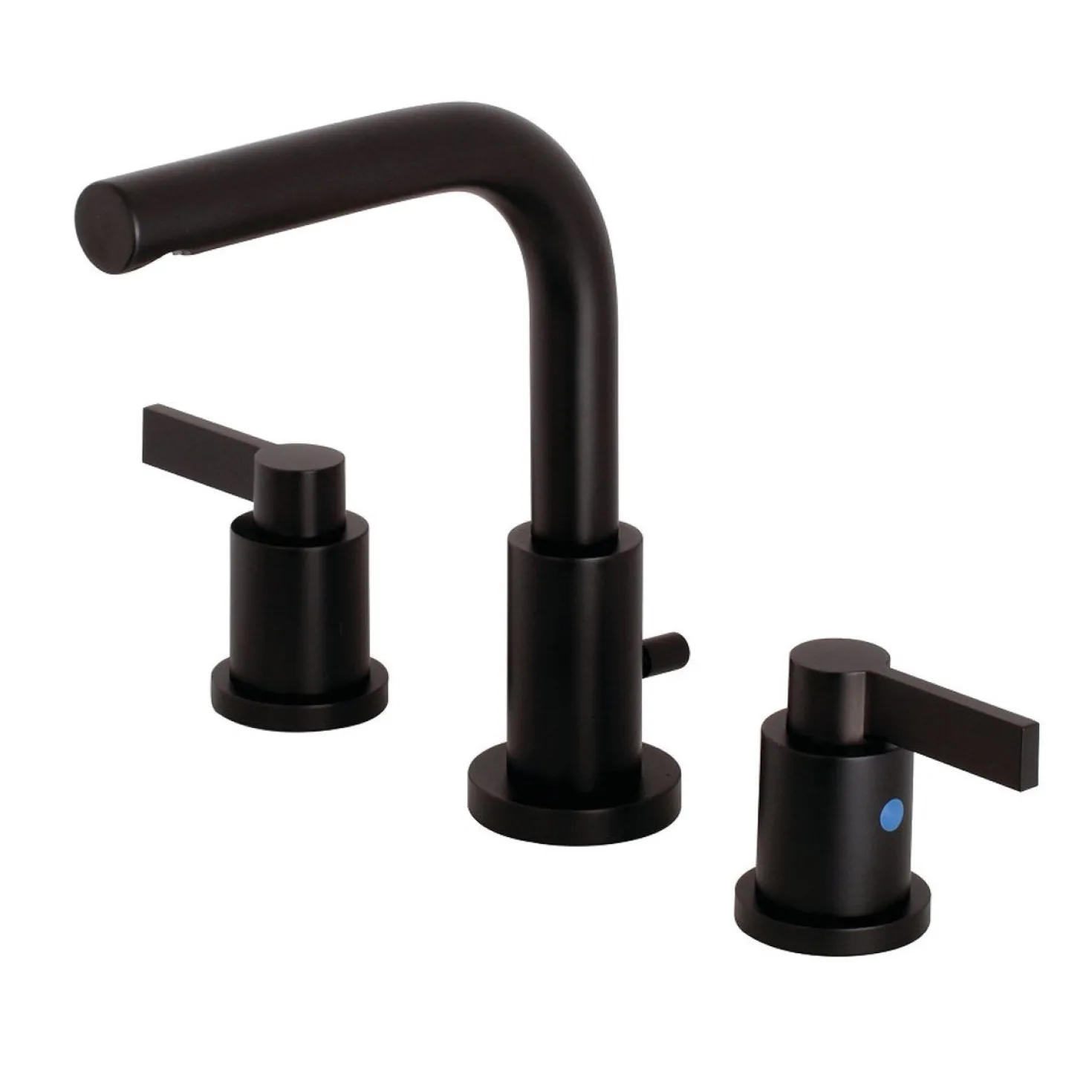 Kingston Brass Fauceture NuvoFusion 8-Inch Widespread Bathroom Faucet