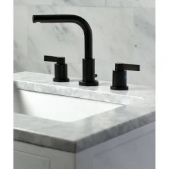 Kingston Brass Fauceture NuvoFusion 8-Inch Widespread Bathroom Faucet
