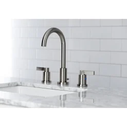 Kingston Brass Fauceture NuvoFusion Widespread Bathroom Faucet