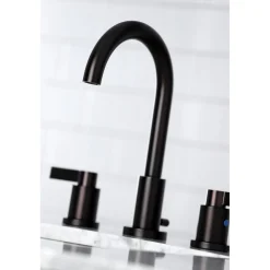 Kingston Brass Fauceture NuvoFusion Widespread Bathroom Faucet