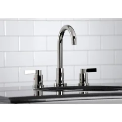 Kingston Brass Fauceture NuvoFusion Widespread Bathroom Faucet