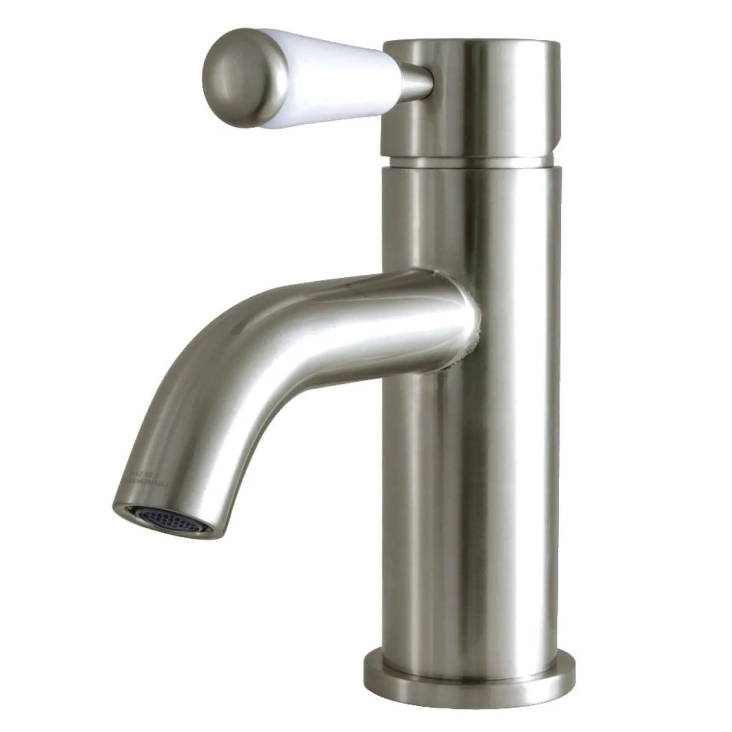 Kingston Brass Fauceture Paris Single-Handle Bathroom Faucet with Drain and Deck Plate