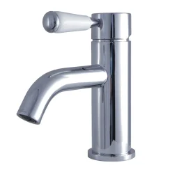 Kingston Brass Fauceture Paris Single-Handle Bathroom Faucet with Drain and Deck Plate