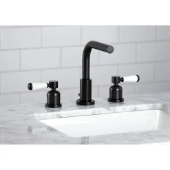 Kingston Brass Fauceture Paris 8-Inch Widespread Bathroom Faucet