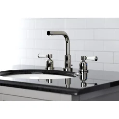 Kingston Brass Fauceture Paris 8-Inch Widespread Bathroom Faucet
