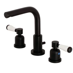 Kingston Brass Fauceture Paris 8-Inch Widespread Bathroom Faucet