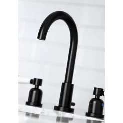 Kingston Brass Fauceture Paris Widespread Bathroom Faucet
