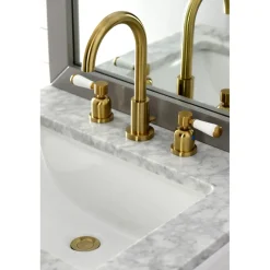 Kingston Brass Fauceture Paris Widespread Bathroom Faucet