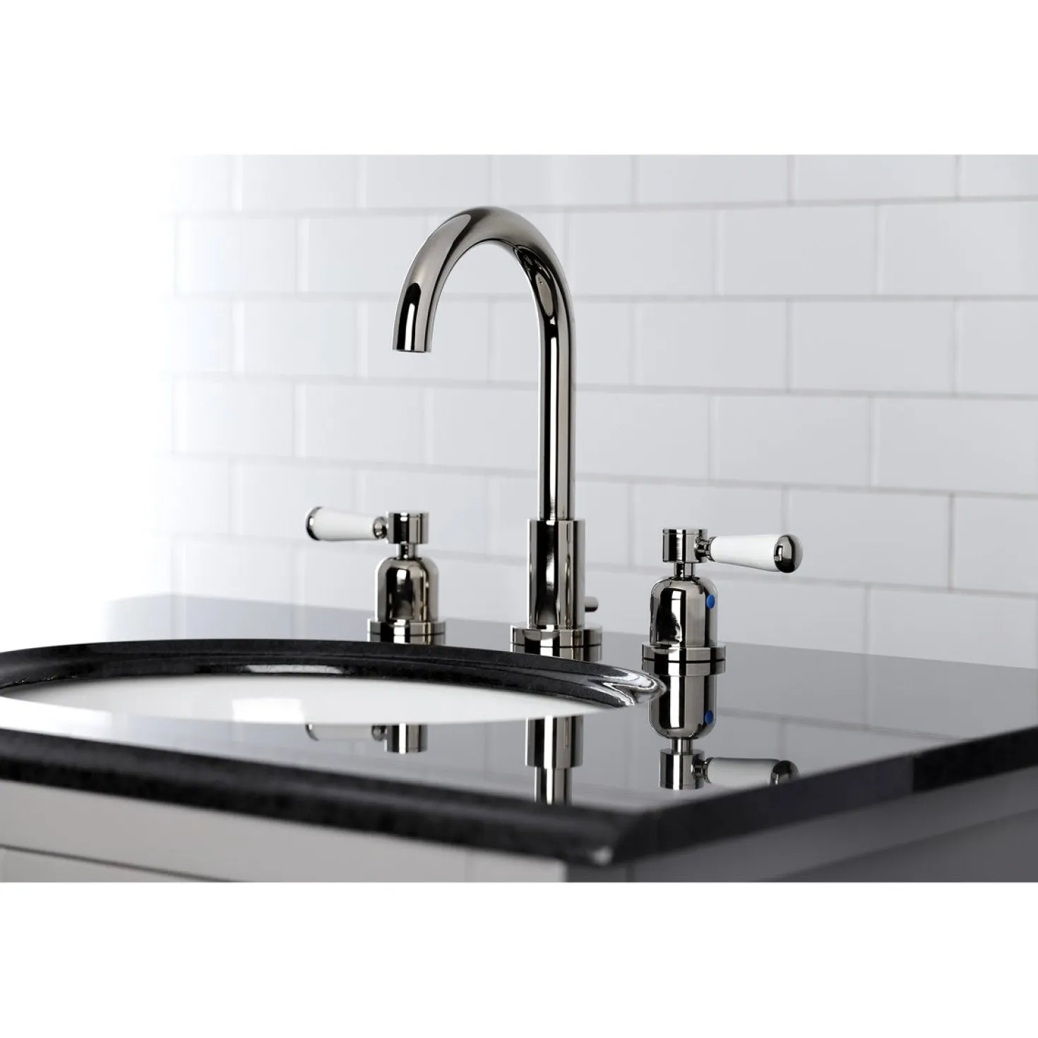 Kingston Brass Fauceture Paris Widespread Bathroom Faucet