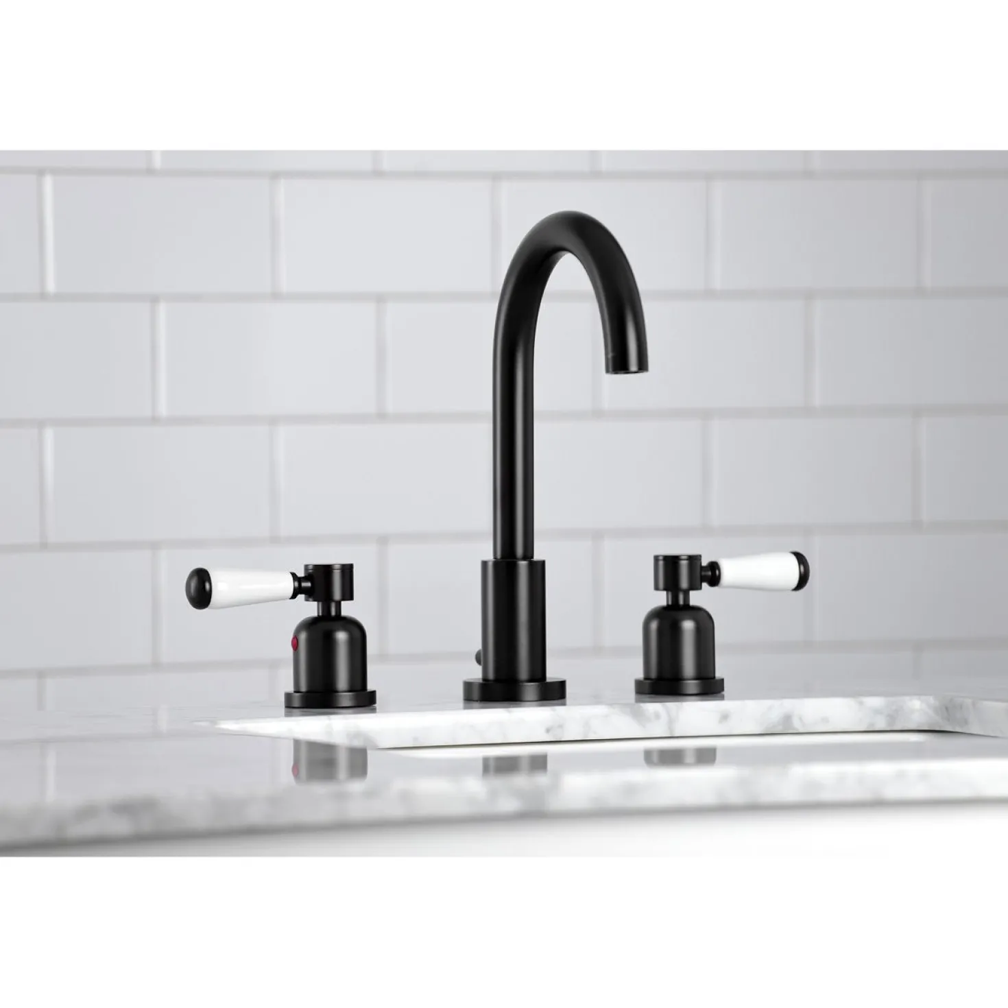 Kingston Brass Fauceture Paris Widespread Bathroom Faucet