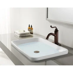 Kingston Brass Fauceture Royale Single-Handle Monoblock Bathroom Faucet