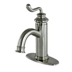 Kingston Brass Fauceture Royale Single-Handle Monoblock Bathroom Faucet