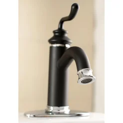 Kingston Brass Fauceture Royale Single-Handle Monoblock Bathroom Faucet