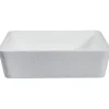 Kingston Brass Fauceture Solid Surface Matte Stone 18" Single-Bowl Vessel Bathroom Sink