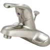 Kingston Brass FB518B 4-Inch centerset Lavatory Faucet in Satin Nickel