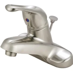 Kingston Brass FB518B 4-Inch centerset Lavatory Faucet in Satin Nickel