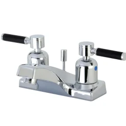 Kingston Brass FB201DKL 4-Inch Centerset Bathroom Faucet in Polished Chrome