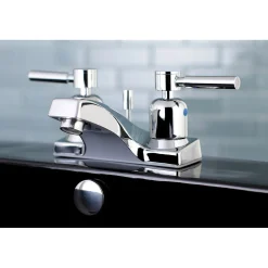 Kingston Brass FB201DL 4-Inch Centerset Bathroom Faucet in Polished Chrome