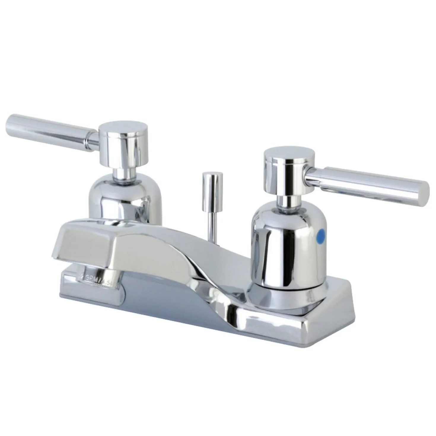 Kingston Brass FB201DL 4-Inch Centerset Bathroom Faucet in Polished Chrome